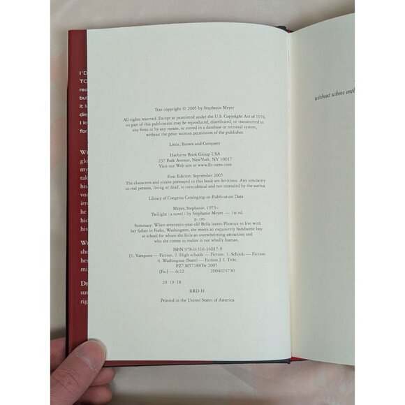 Signed The Twilight Saga Collection by Stephenie Meyer First Edition 1st Print - Picture 6 of 12
